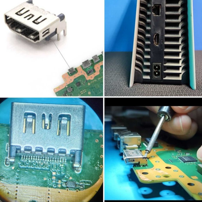 how much to fix ps5 hdmi port