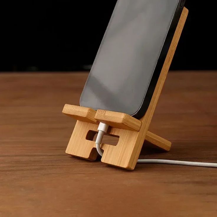 Wood Cell Phone Stand