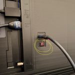 where is the hdmi port on samsung tv