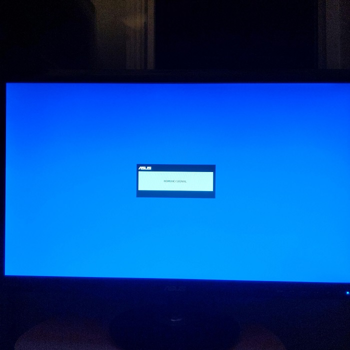 pc hdmi no signal