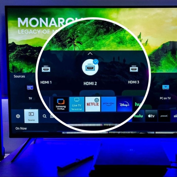 how to switch hdmi on samsung tv