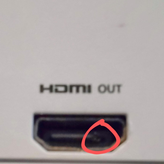 how to fix hdmi port on xbox one