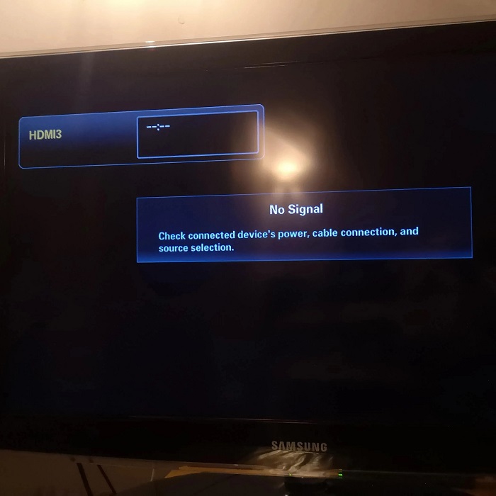 pc hdmi no signal