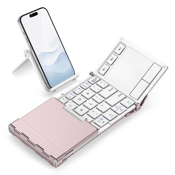 Portable Bluetooth Foldable Keyboard