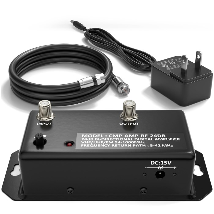 tv antenna signal booster