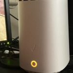 verizon router yellow light