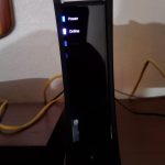 spectrum router blinking blue
