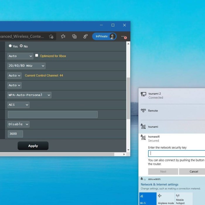 how to change router password