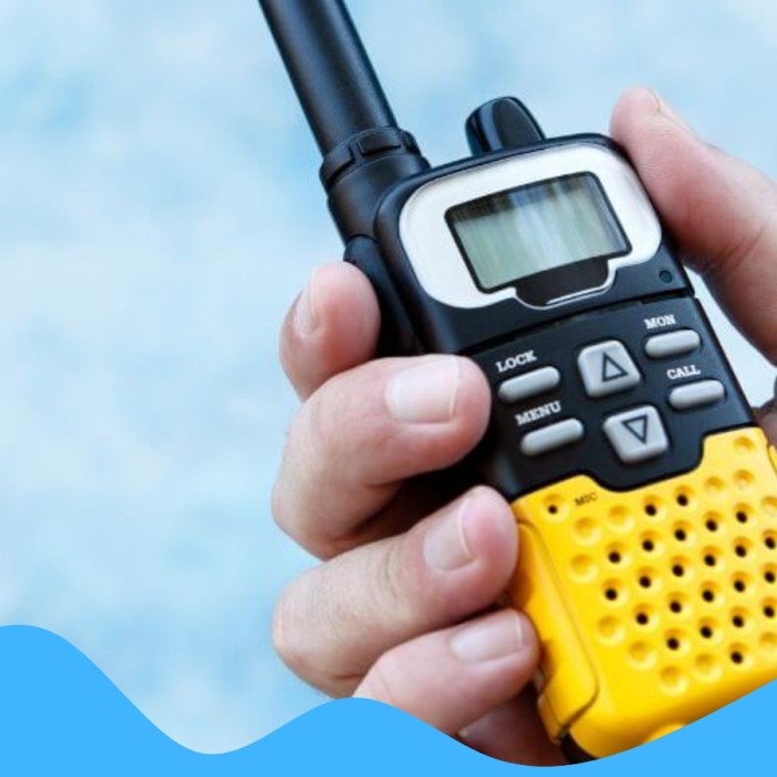 can you bring walkie talkies on a cruise