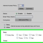 router settings