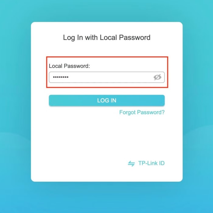 how to change router password
