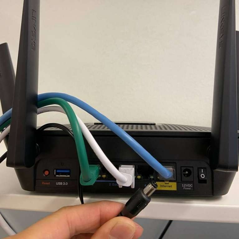 how to reboot router