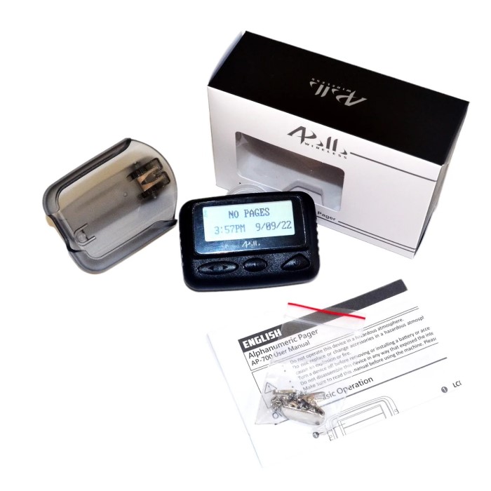 gold apollo pager