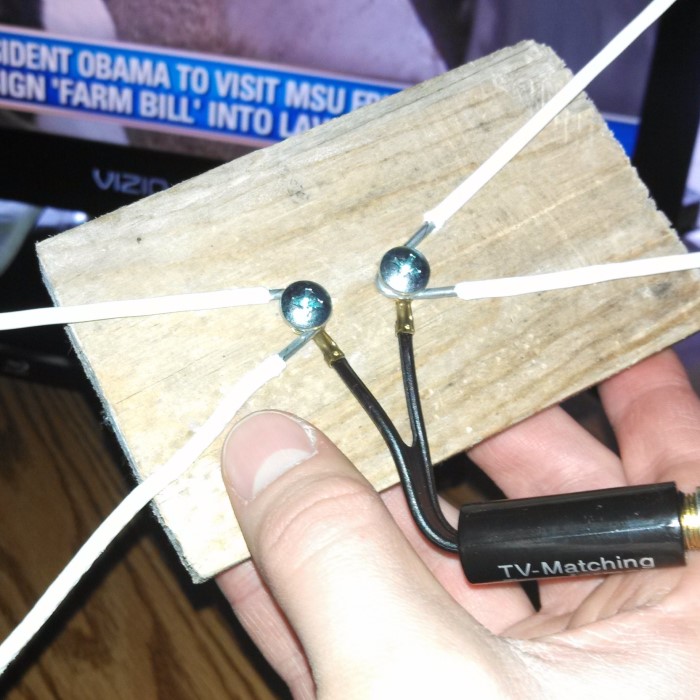 how to make a tv antenna