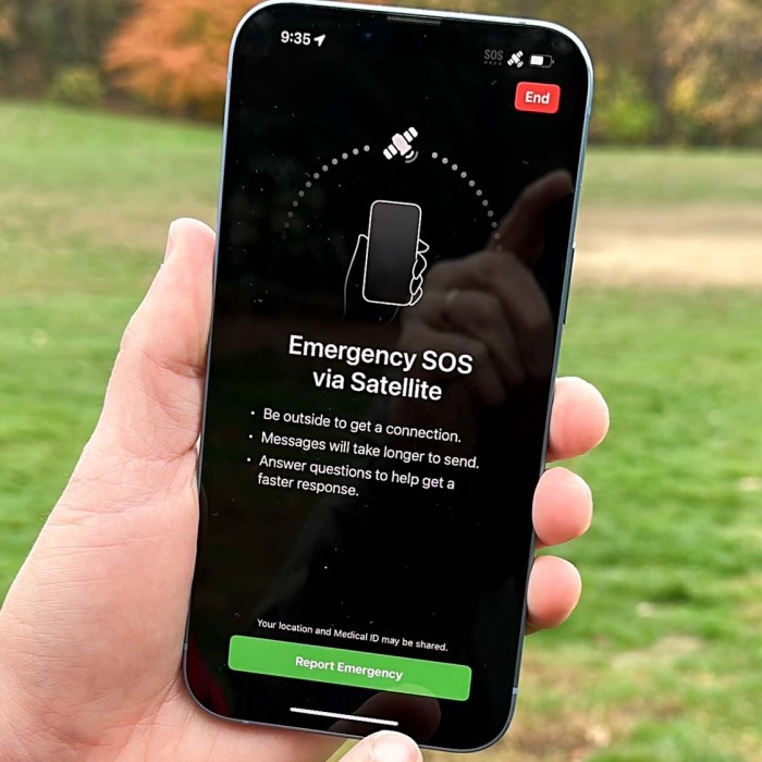 emergency satellite phone