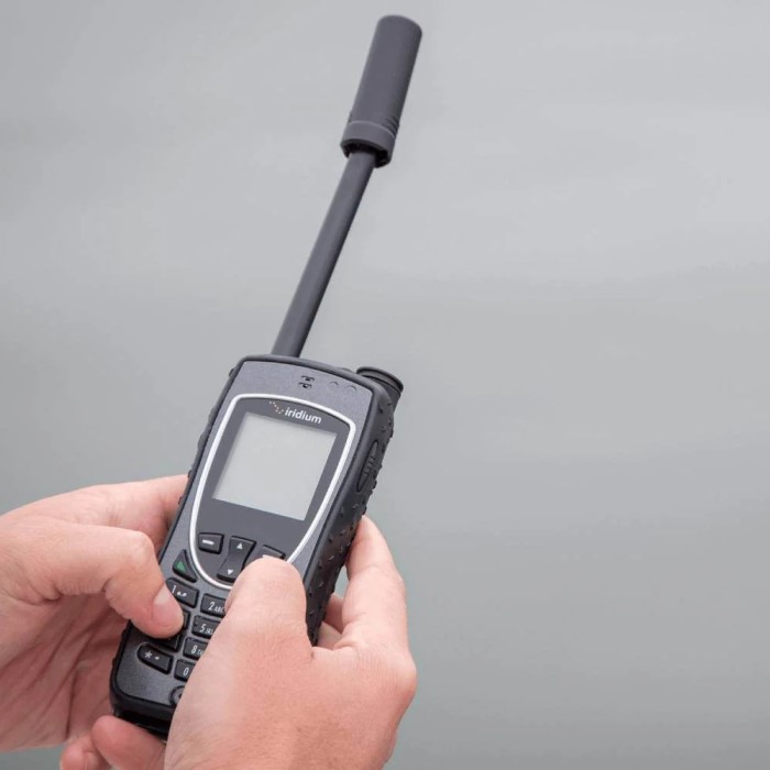 military satellite phone