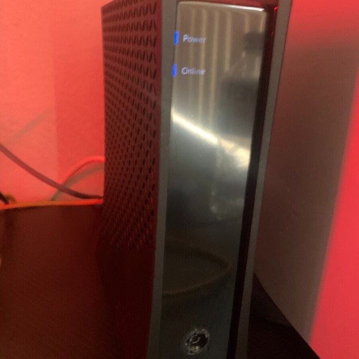spectrum router red light