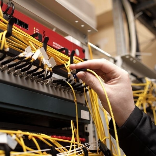 network cable installation