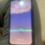 what causes horizontal lines on phone screen