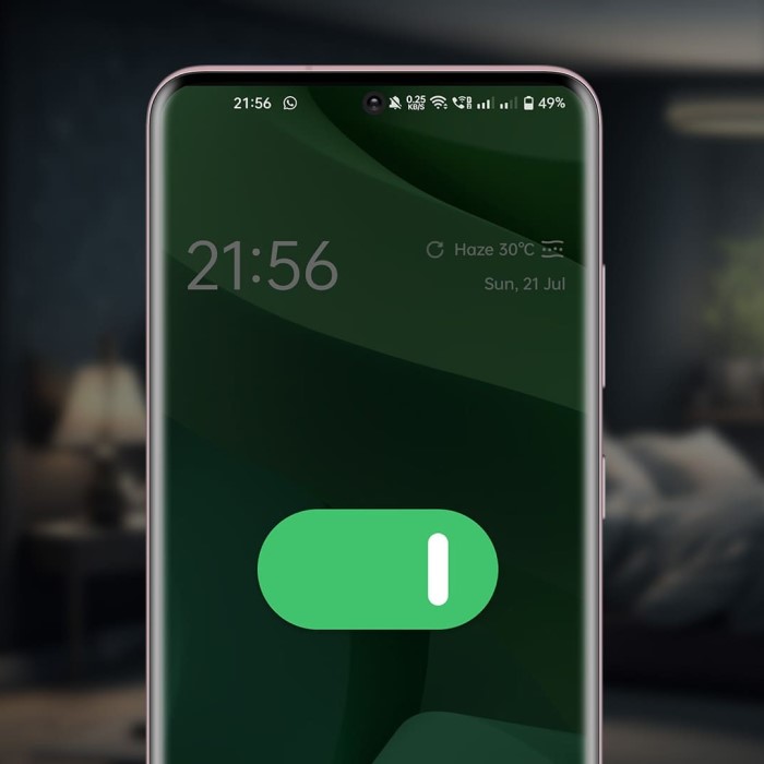 how to keep phone screen on