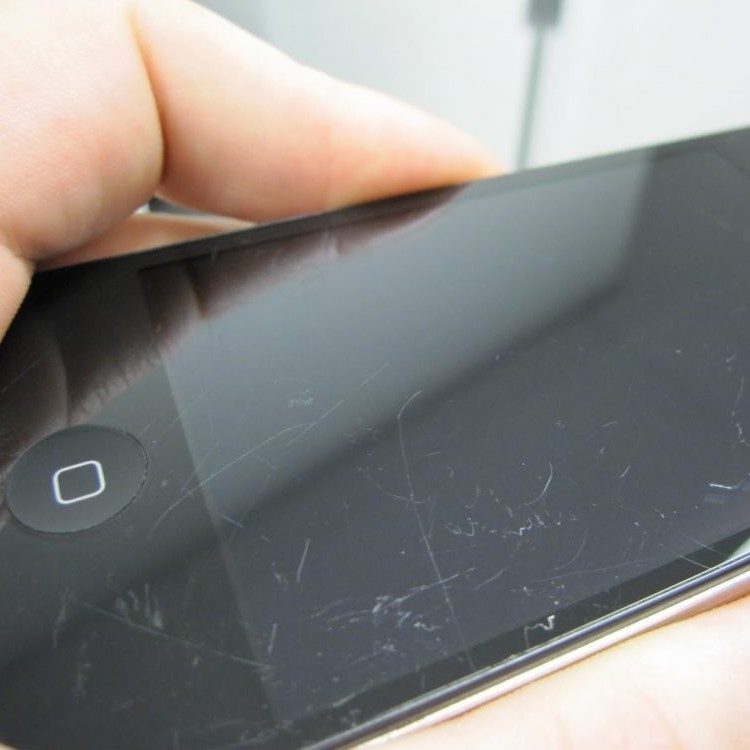 how to fix scratches on phone screen