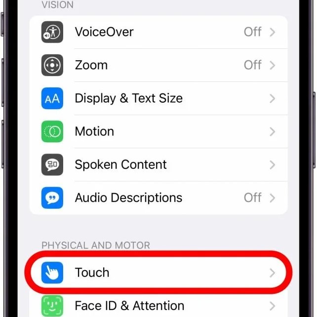 how to power off phone without touching screen