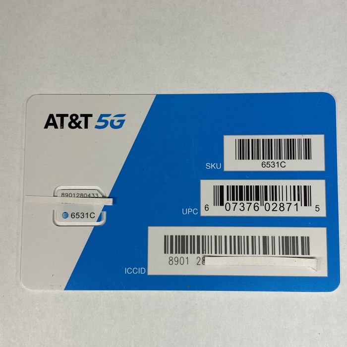 how to activate att sim card