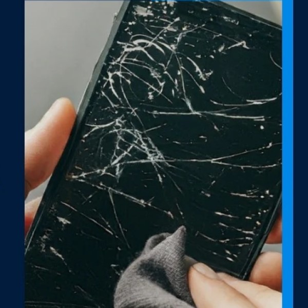 how to fix scratches on phone screen