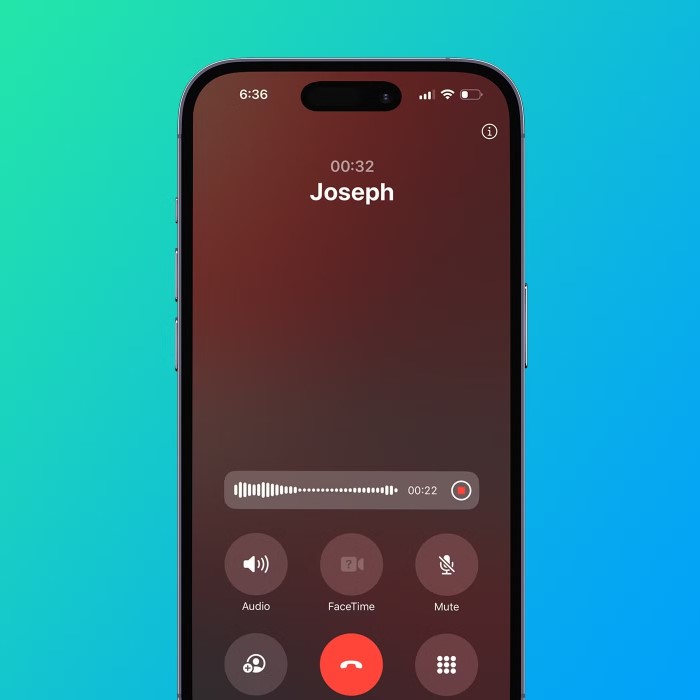 can you screen record a phone call