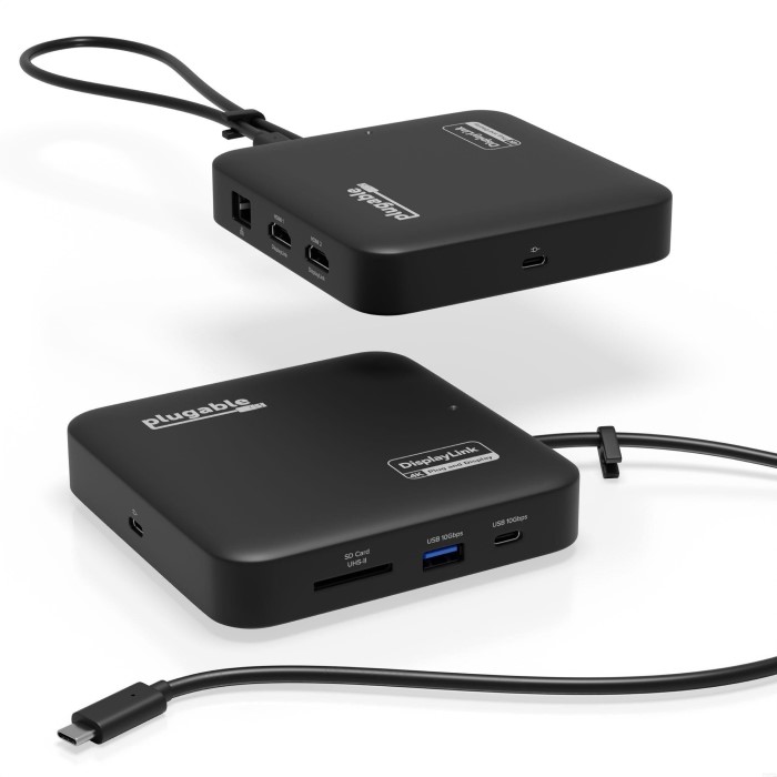 usb c docking station dual monitor