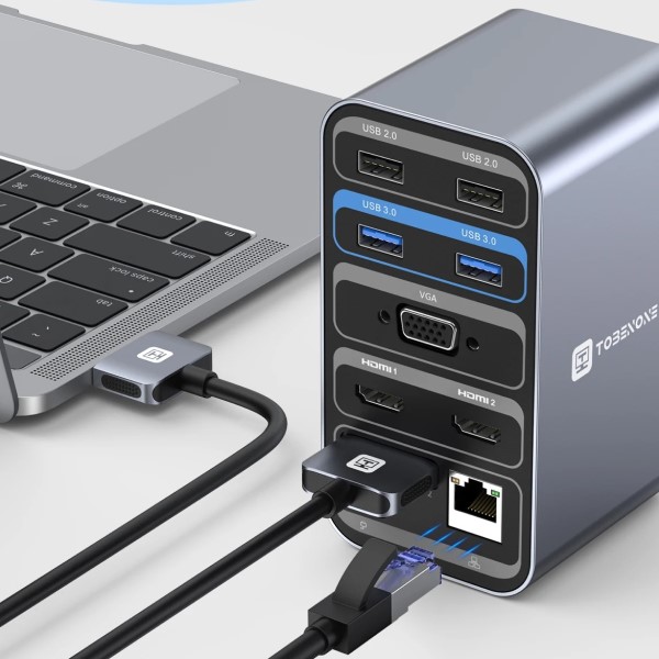 usb c docking station dual monitor