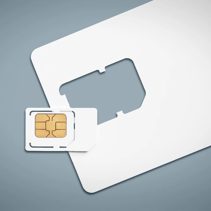 what information is on a sim card