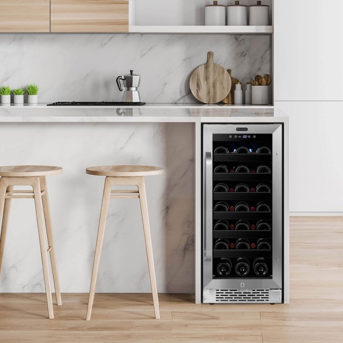 wine refrigerator